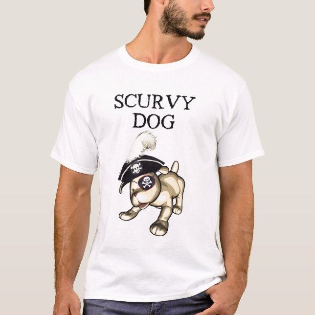T-shirt Chien Scurvy (Devant)