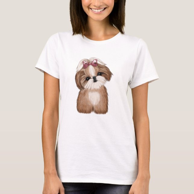 T-shirt Chien Shih Tzu (Devant)