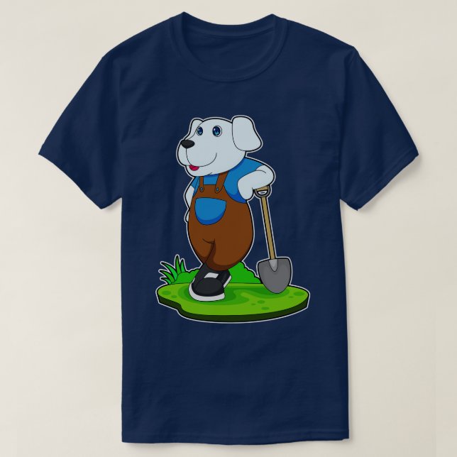 T-shirt Chien Shovel (Design devant)