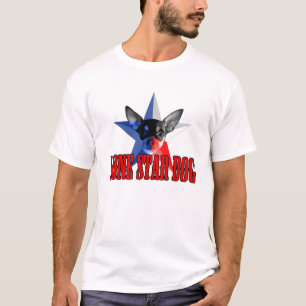 T-shirt Chien solitaire d'étoile