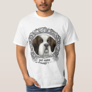T-shirt Chien St Bernard 