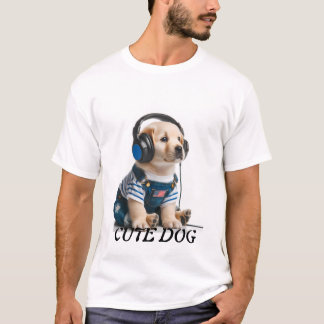 T-SHIRT CHIEN T CHEMISE