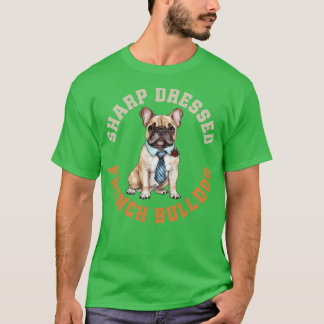 T-shirt Chien-taupe français mignon