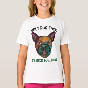 T-shirt Chien-taureaux français unique