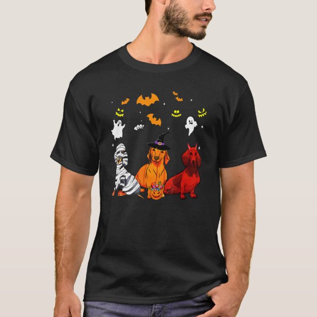 T-shirt Chien teckel (Devant)
