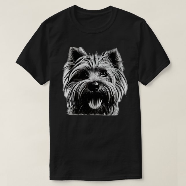 T-shirt Chien Terrier australien (Design devant)