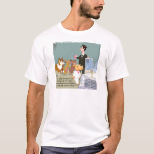 T-shirt Chien Très Riche Drôle