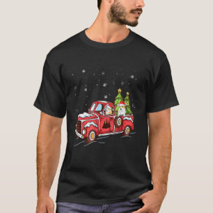 T-shirt Chien Welsh Corgi portant un chapeau de Père Noël 