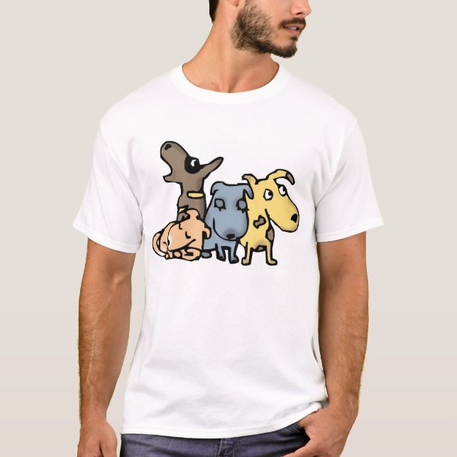 T-shirt Chiens (Devant)