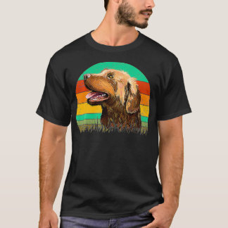 T-shirt Chiens 365 Retro Chesapeake Bay Retriever Chien Vi