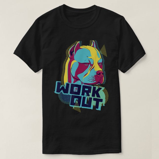 T-shirt Chiens-915 (Design devant)