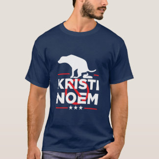 T-shirt Chiens contre Kristi Noem