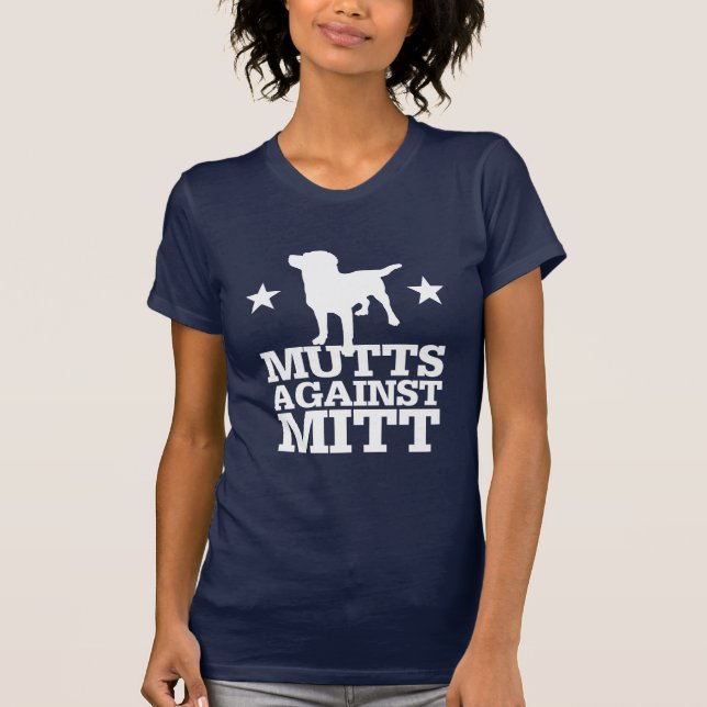 T-shirt Chiens contre le gant (Devant)