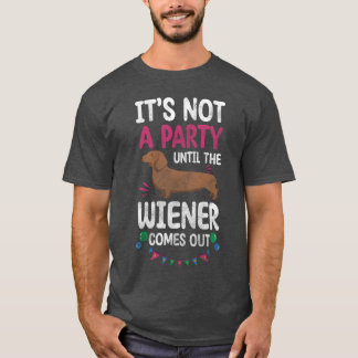 T-shirt Chiens Dachshund Propriétaires Chiens Miniature Da