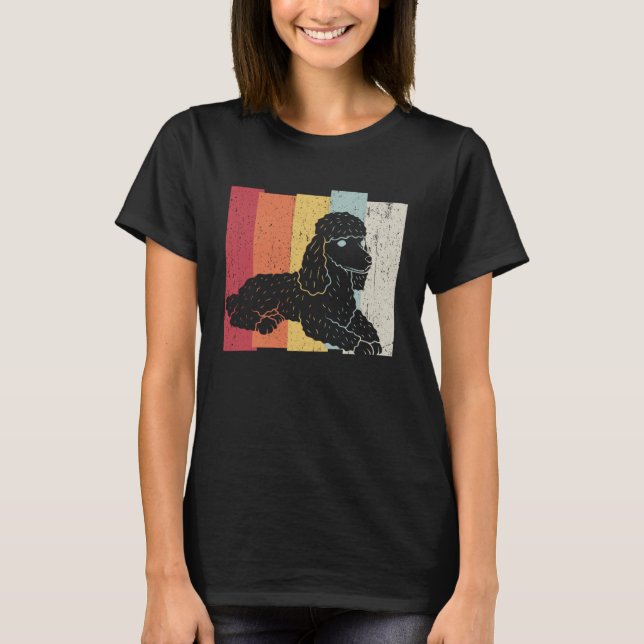 T-shirt Chiens de caniche (Devant)