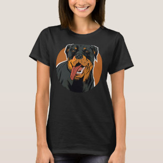 T-shirt Chiens de chien de Rottweiler Hunde Hund