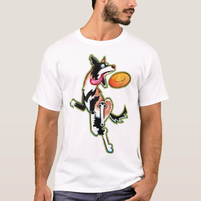 T-shirt Chiens de disque de St Louis (Devant)