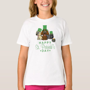 T-shirt Chiens de la Saint-Patrick pour la Saint-Patrick C