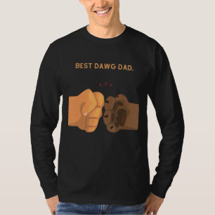 T-shirt Chiens de père de père de Dawg