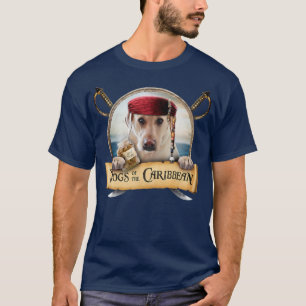 T-shirt Chiens Des Caraïbes - Joli Pirat Jaune Du Labrador