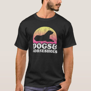 T-shirt Chiens Et Fers à Cheval Homme Ou Femme Chien