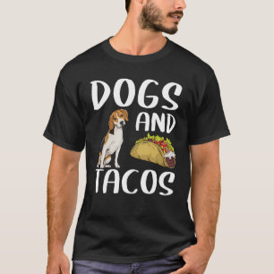 T-shirt Chiens Et Tacos Beagle Nourriture Mexicaine