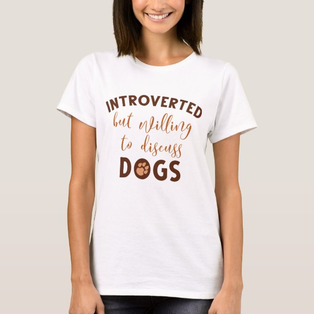 T-shirt Chiens introduits (Devant)