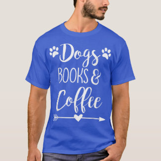 T-shirt Chiens Livres Et Café 294