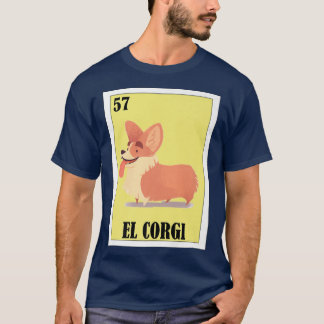 T-shirt Chiens méicains amusants Modèle Corgi744