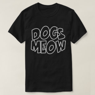 T-shirt Chiens Meow