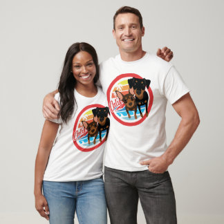 T-shirt Chiens Min Pin California BT2MPS