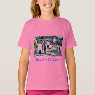 T-shirt Chiens Partout - Paris