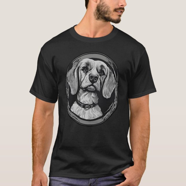 T-shirt Chiens Paws Chien École Protection des animaux drô (Devant)