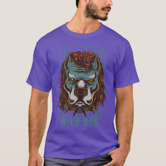 T-shirt Chiens sauvages Amoureux des chiens art drôle ami
