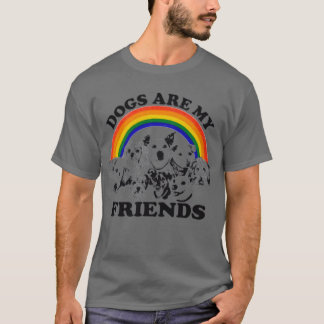 T-shirt Chiens sont mes amis garçon