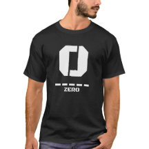 Chiffre 0(zéro) Numéro phonétique et code morse de