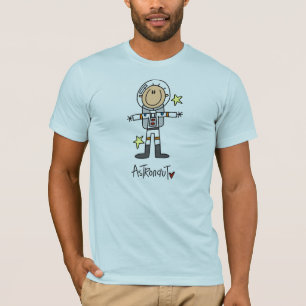 T-shirt Chiffre astronaute de bâton