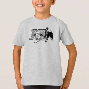 T-shirt Chiffre de hockey sur encre nette