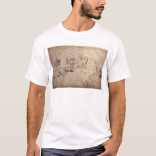 T-shirt Chiffre masculin études de W.61v