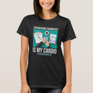 T-shirt Chiffres Crunters Est Mon Cardio COMPTANTLIFE