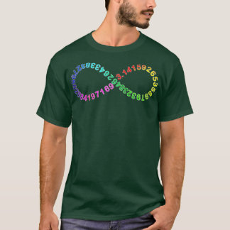 T-shirt Chiffres de mathématiques de jour de Pi Infinity A