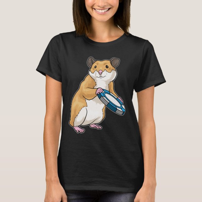 T-shirt Chiffres Hamster Poker Poker (Devant)