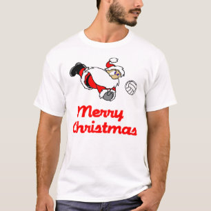 T-shirt Chiffres VolleyChick Père Noël Joyeux Noël