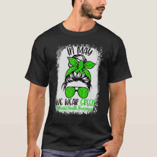 T-shirt Chignon Décoiffé Blanchi Puissions-nous Porter le 