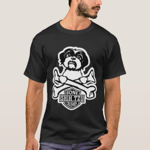 T-shirt Chih Tzu Chien Croisés d'os