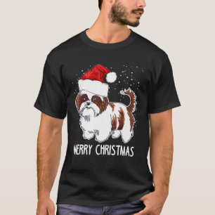 T-shirt Chih Tzu Chien Noël mignonne