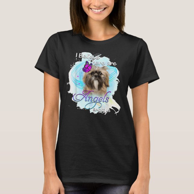 T-shirt Chih Tzu Chien Un Ange Qui Nous Amène (Devant)