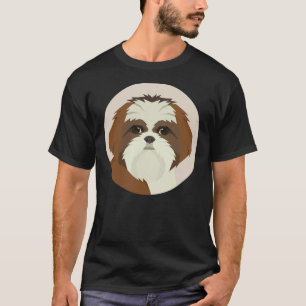 T-shirt Chih Tzu Dog Face