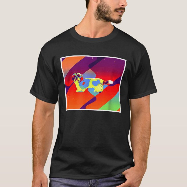 T-shirt Chih Tzu esthétique (Devant)