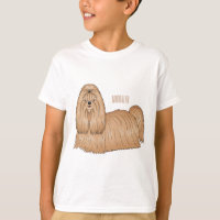 Chih tzu long cheveux dessin de chien